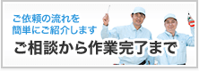 ご相談から作業完了まで