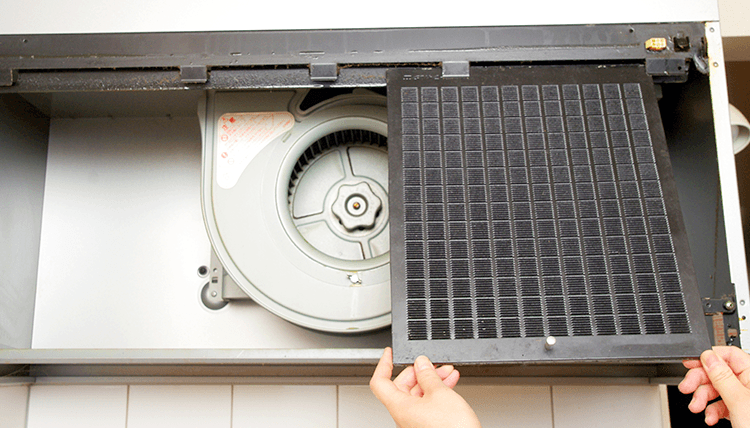 長く使用することで換気扇の機能は低下します